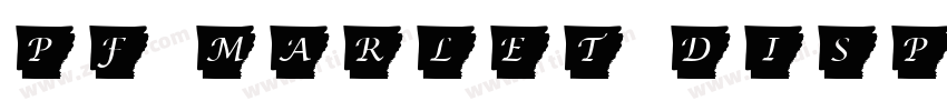 PF Marlet Displa字体转换